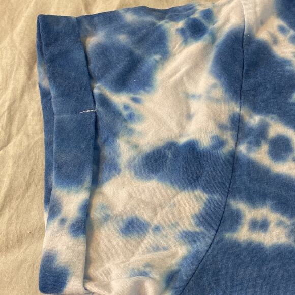 NWT Chaser Rebel Rebel David Bowie Blue Tie Dye T-Shirt Size Medium - Picture 9 of 9